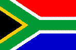 Flagge Südafrikas