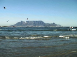 Blick auf Kapstadt und den Tafelberg